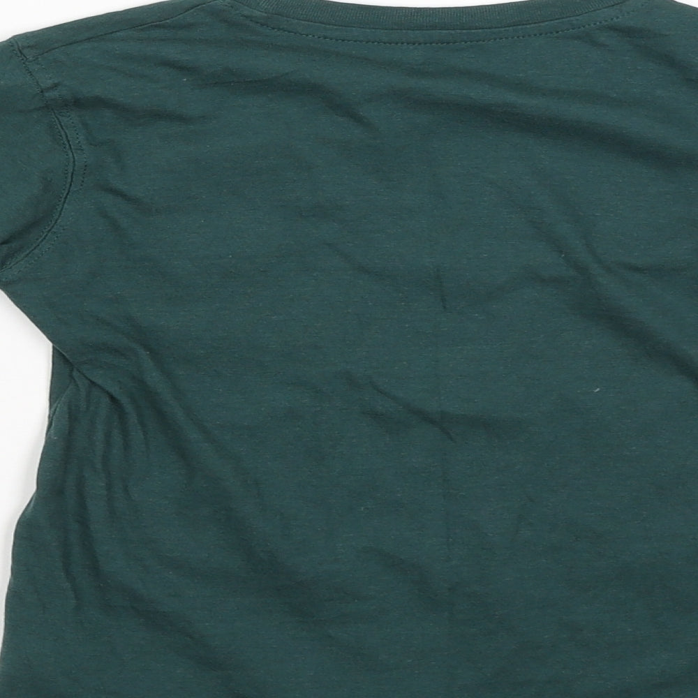 Pep&Co Boys Green Basic T-Shirt Size 7-8 Years - United Future
