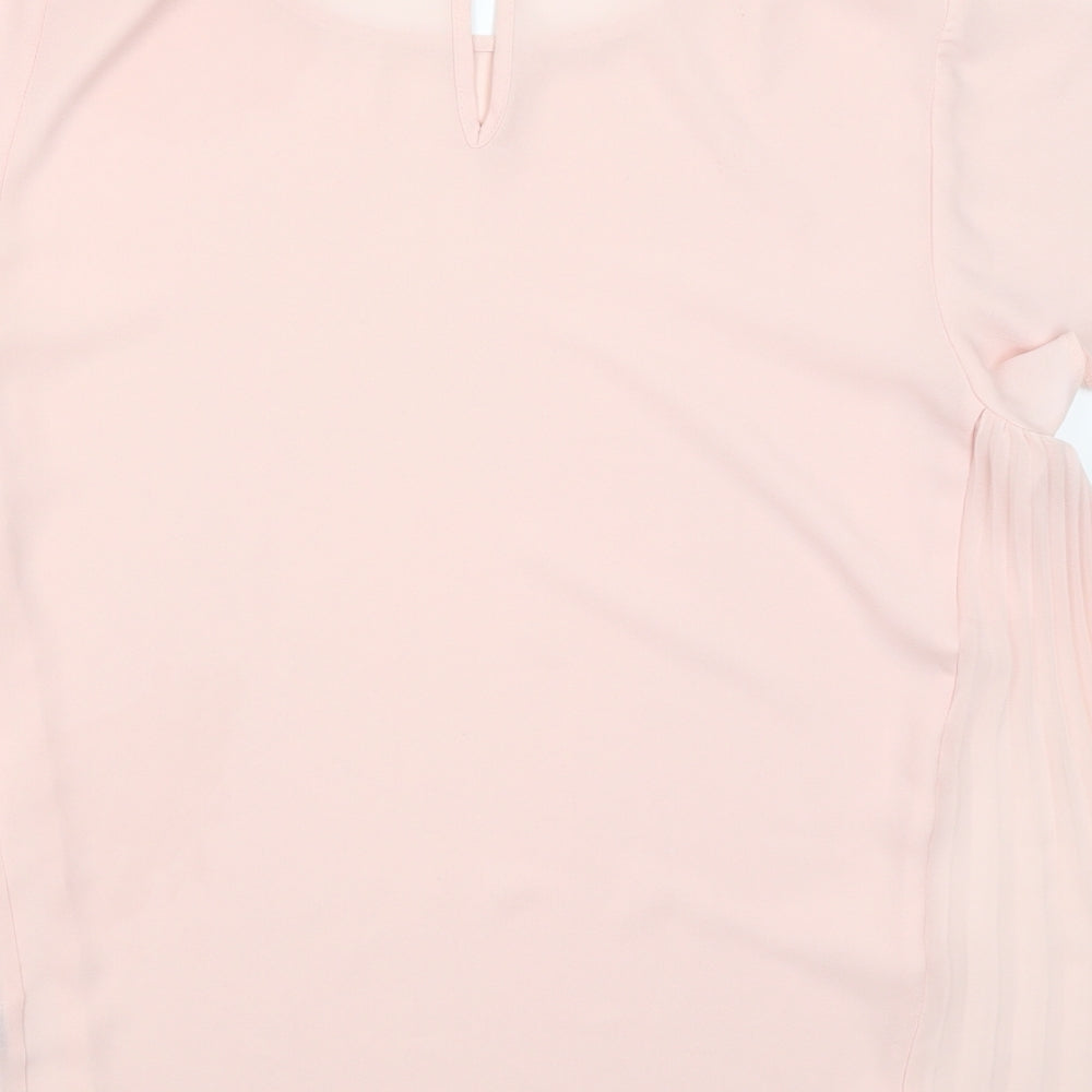 Atmosphere Womens Pink Basic Blouse Size 12