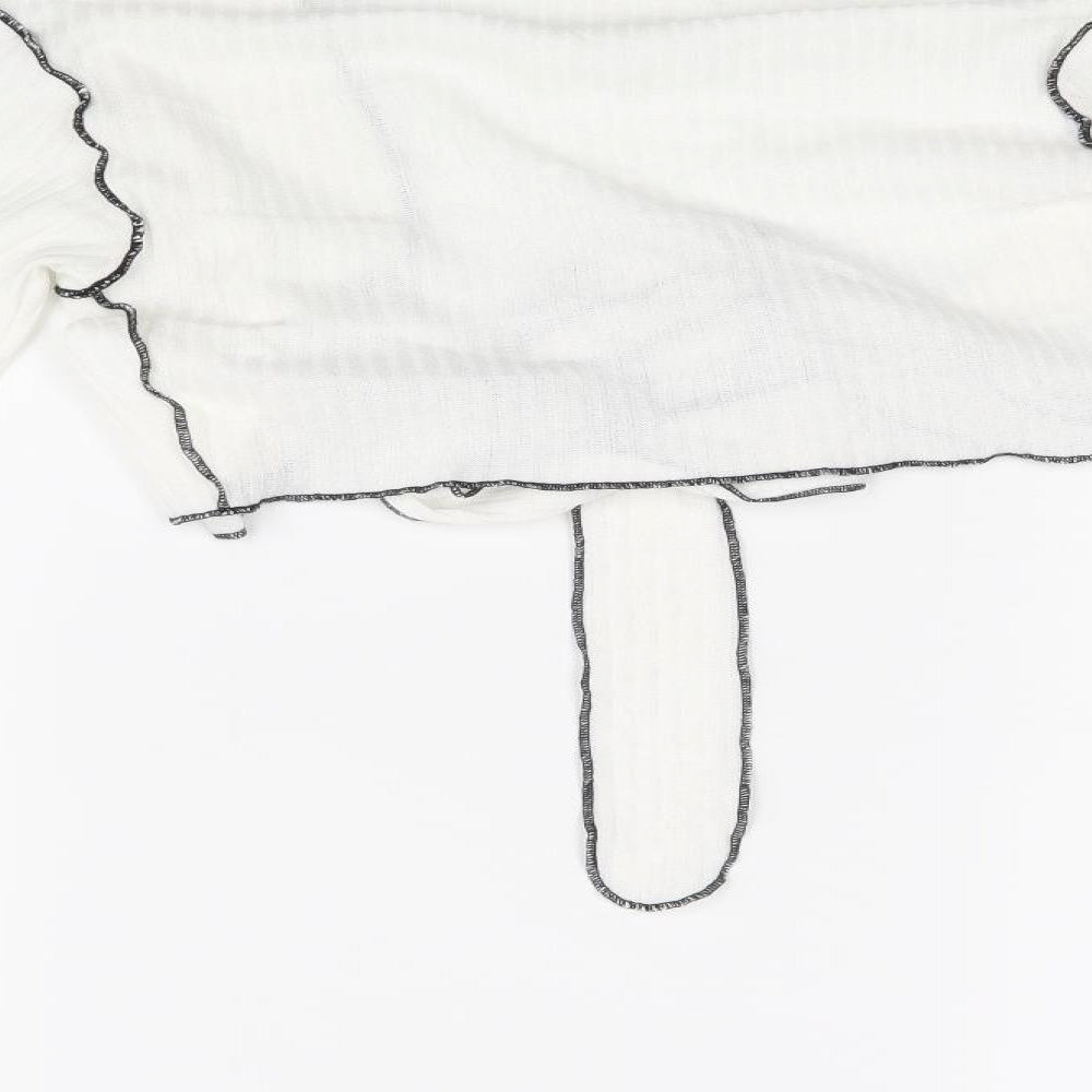 Sheine Womens White Basic Blouse Size XS