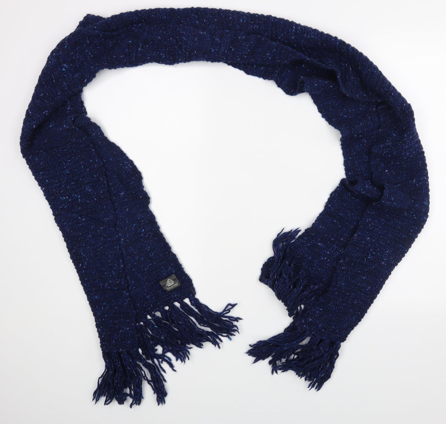FISHERMAN Unisex Blue Scarf