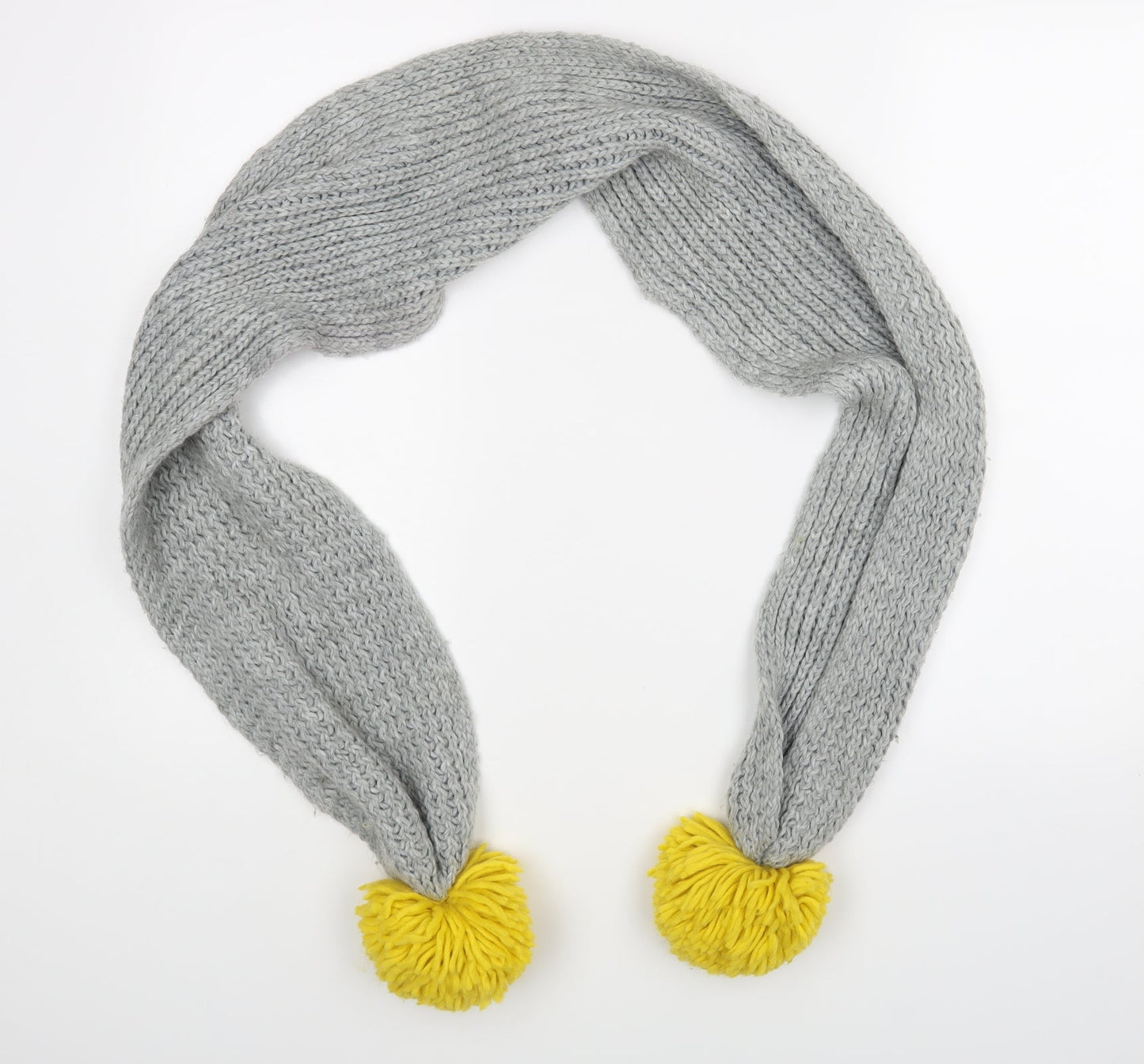 Nutmeg Unisex Grey Scarf