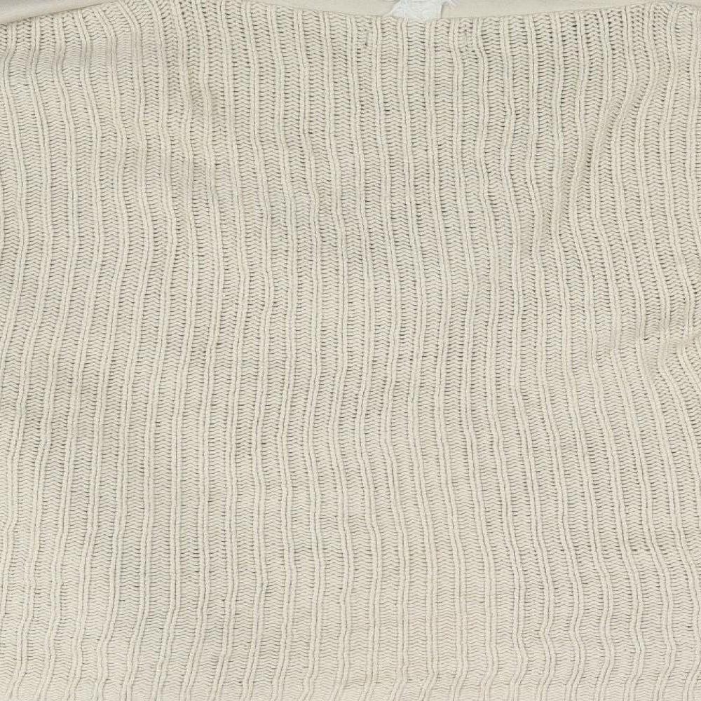 Atmosphere Womens Beige Wrap Jumper Size XL