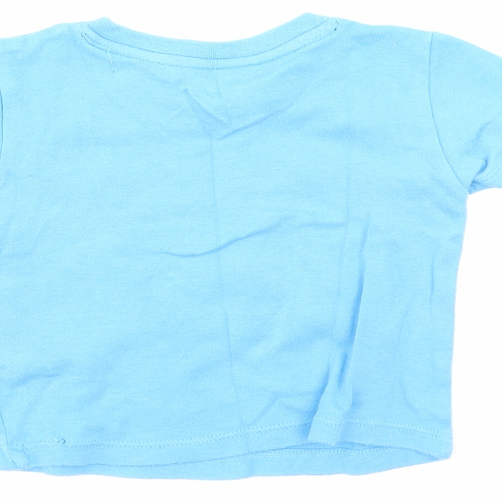 Early Days Boys Blue Basic T-Shirt Size 12-18 Months