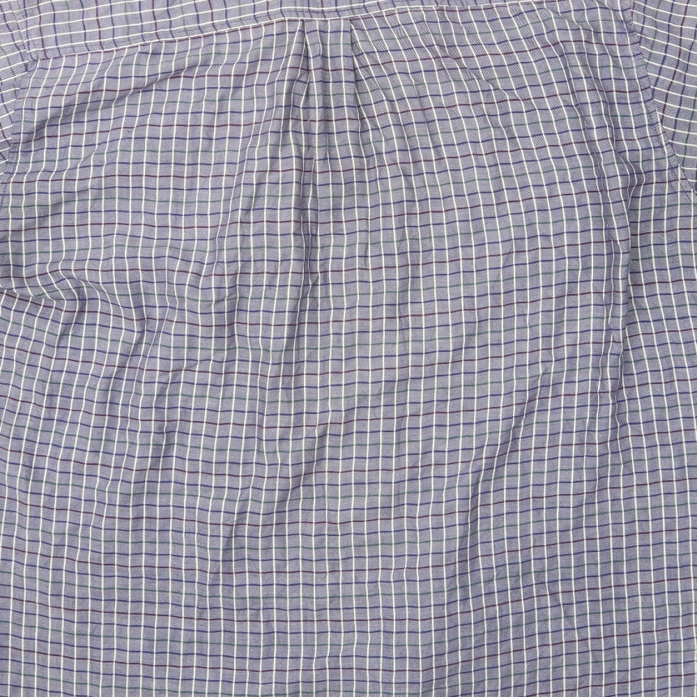 LA Loving Mens Multicoloured Check Button-Up Size L