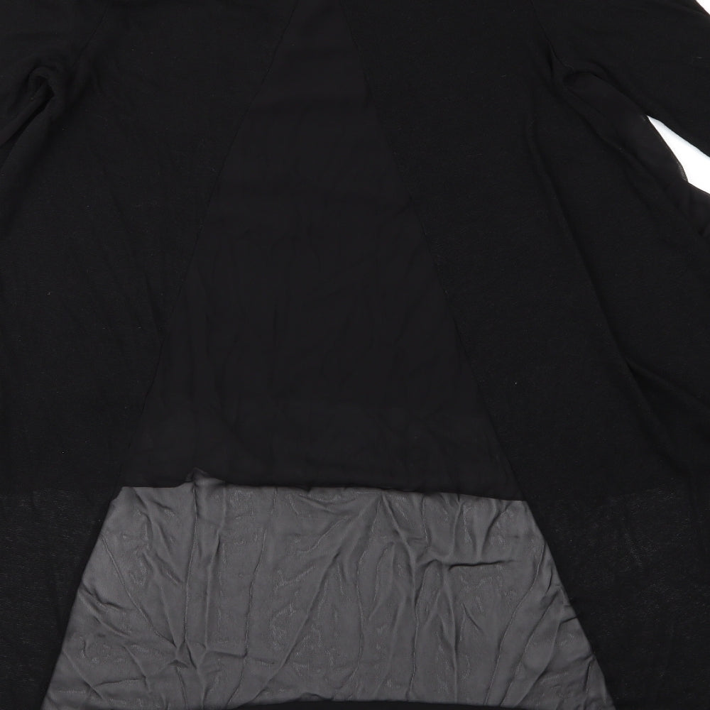 Quiz Womens Black Cardigan Jumper Size S