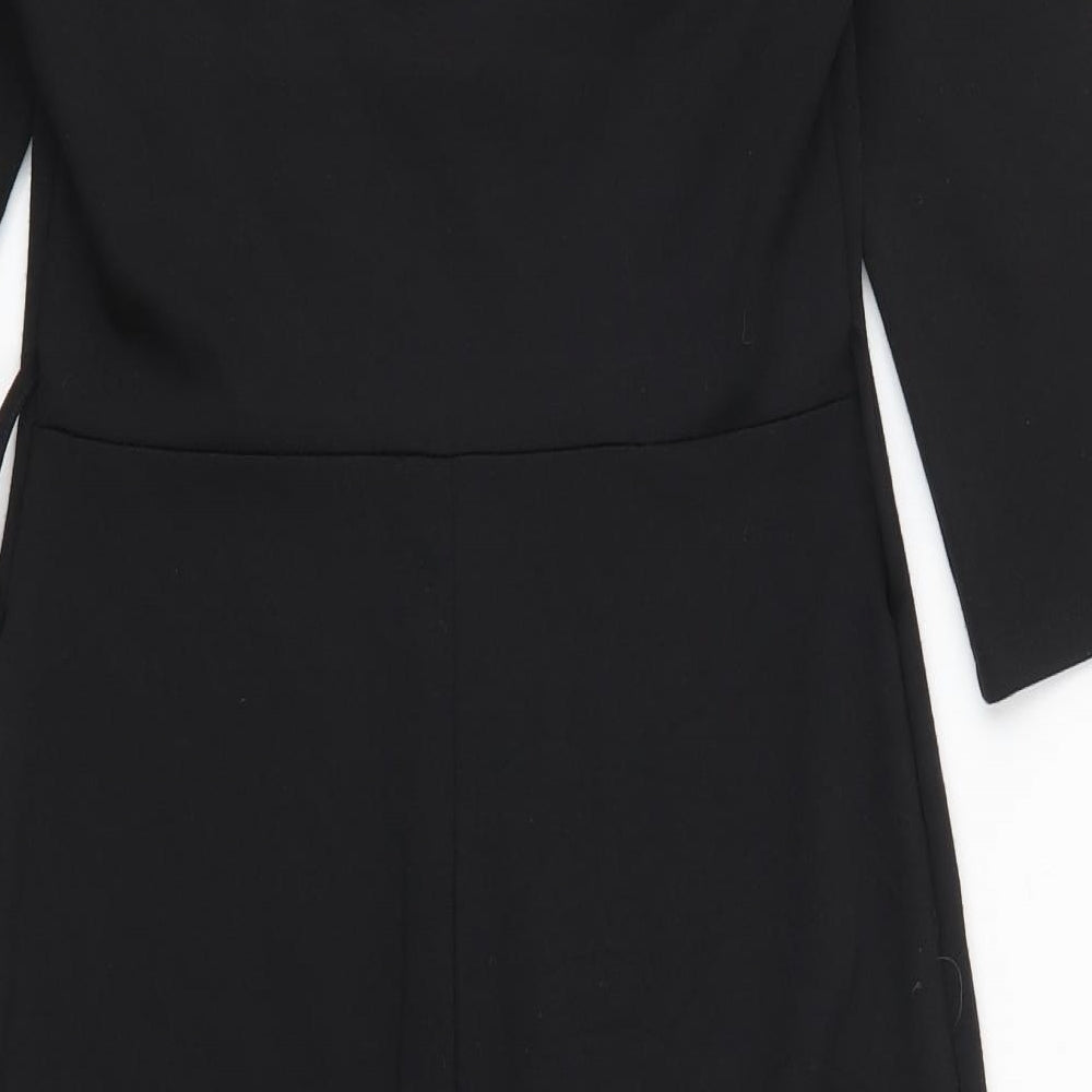 Betty Jackson Womens Black Pencil Dress Size 8 - Purple