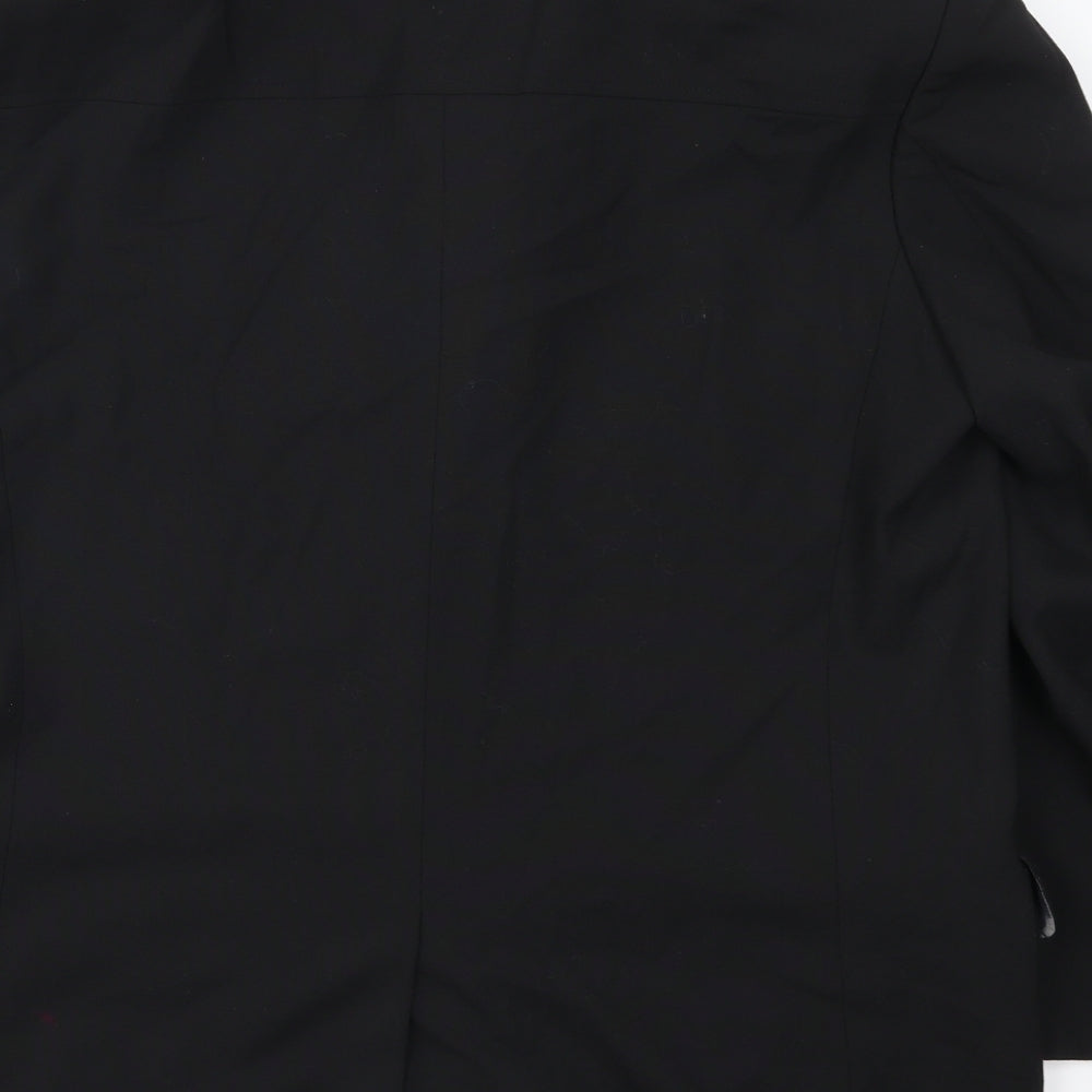 Johnathan Adams Mens Black Jacket Suit Jacket Size 42