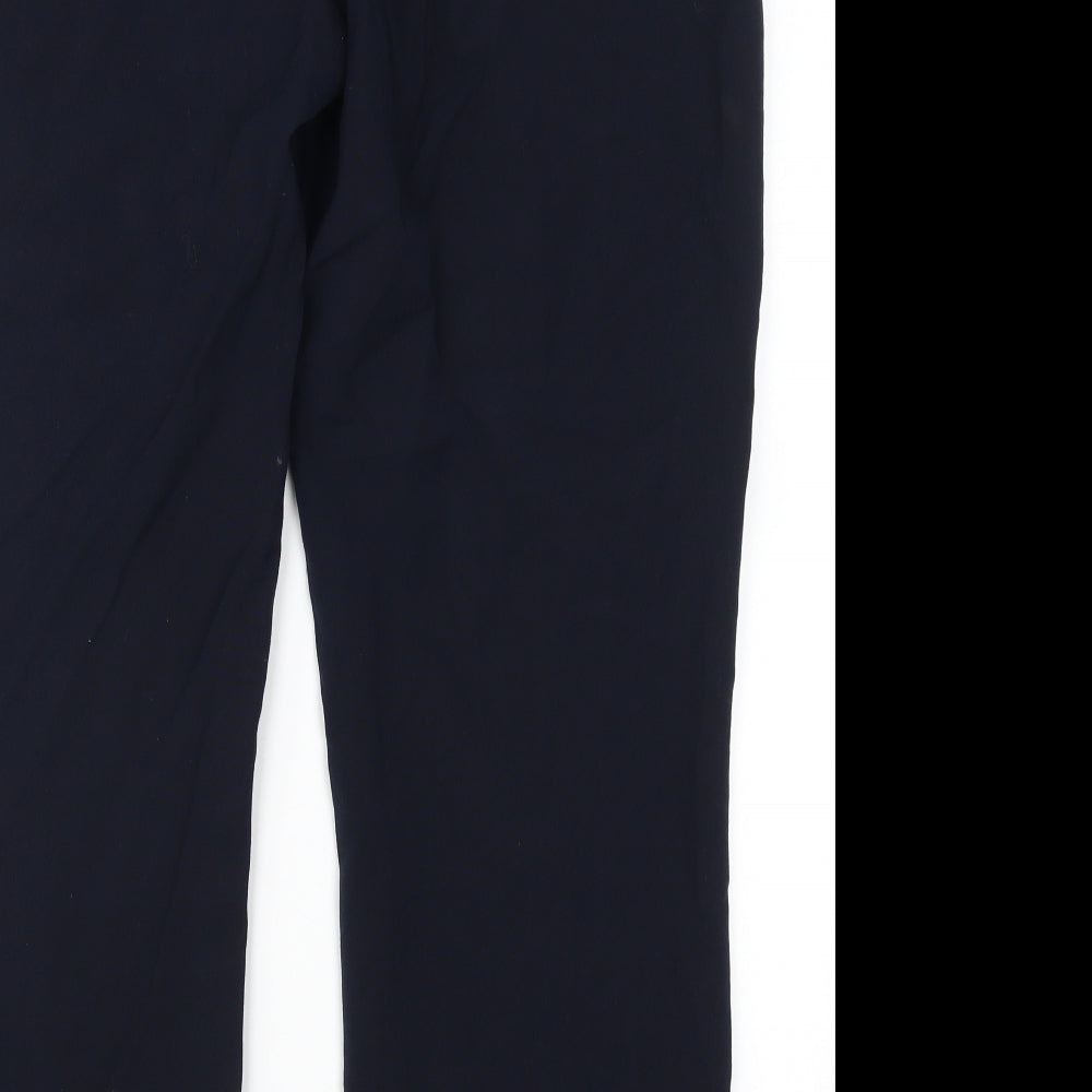 Debenhams Womens Blue Trousers Size 16 L28 in