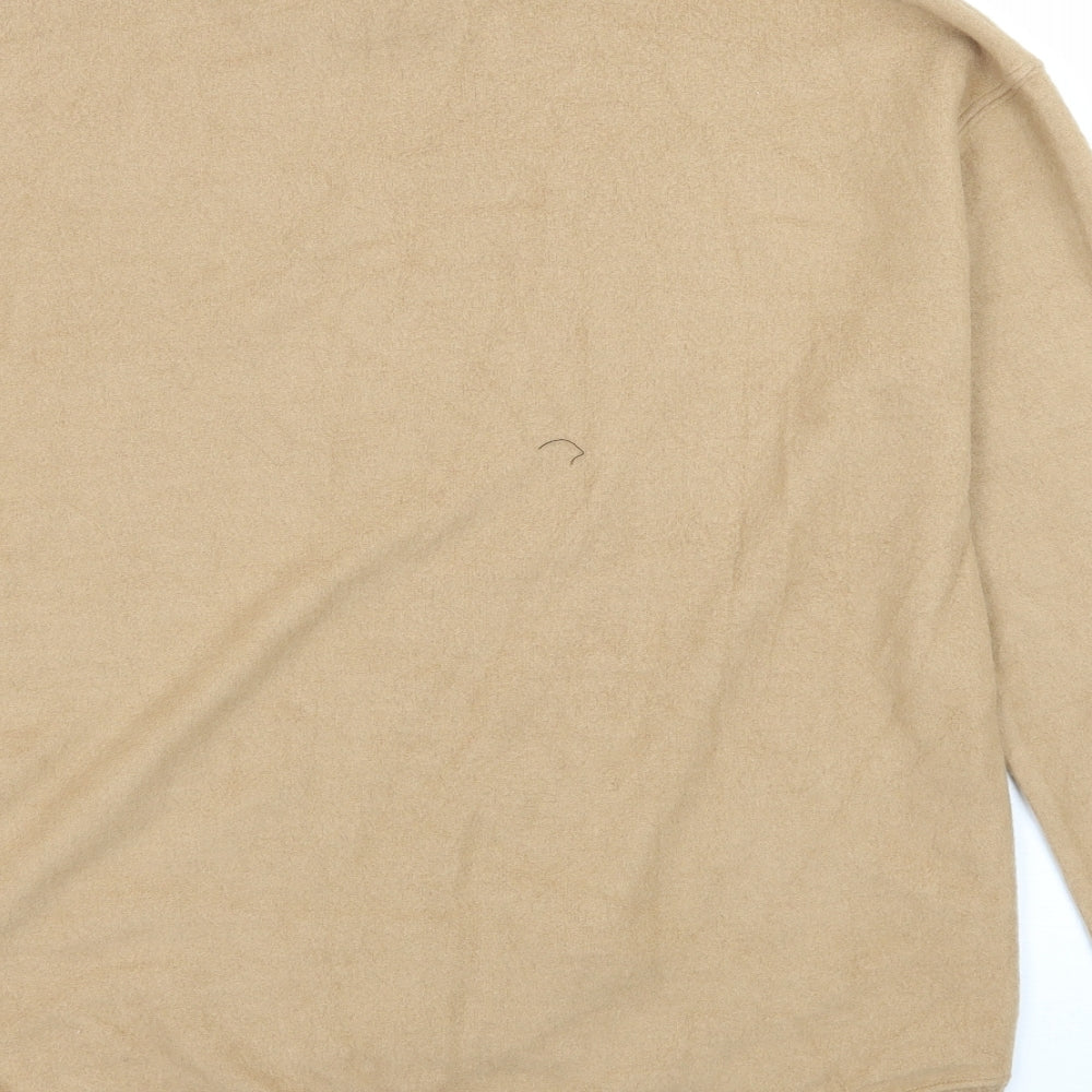 New Look Womens Brown Knit Pullover Jumper Size S