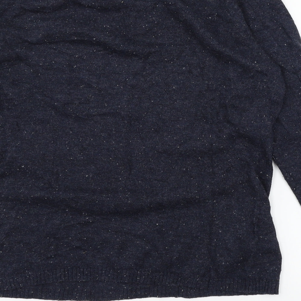 NEXT Womens Blue Knit Pullover Jumper Size 8