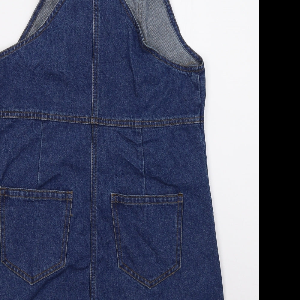 Newlook Womens Blue Dungaree One-Piece Size 8