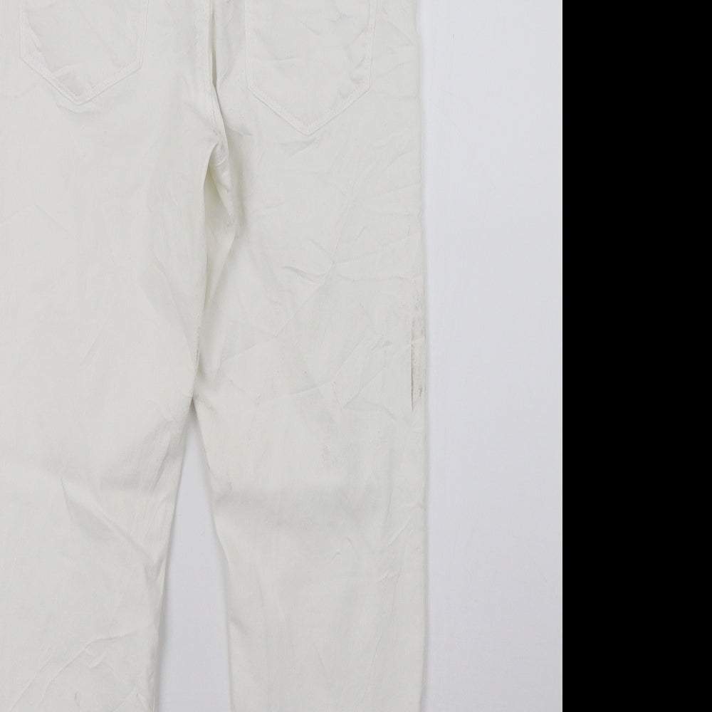 Marks & Spencer Womens White Jegging Jeans Size 8 L21 in