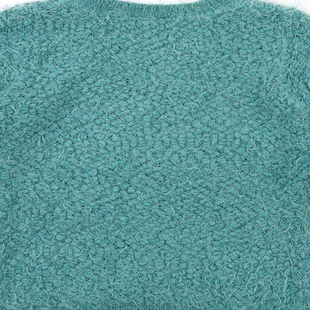 Red Herring Womens Green Knit Pullover Jumper Size 8