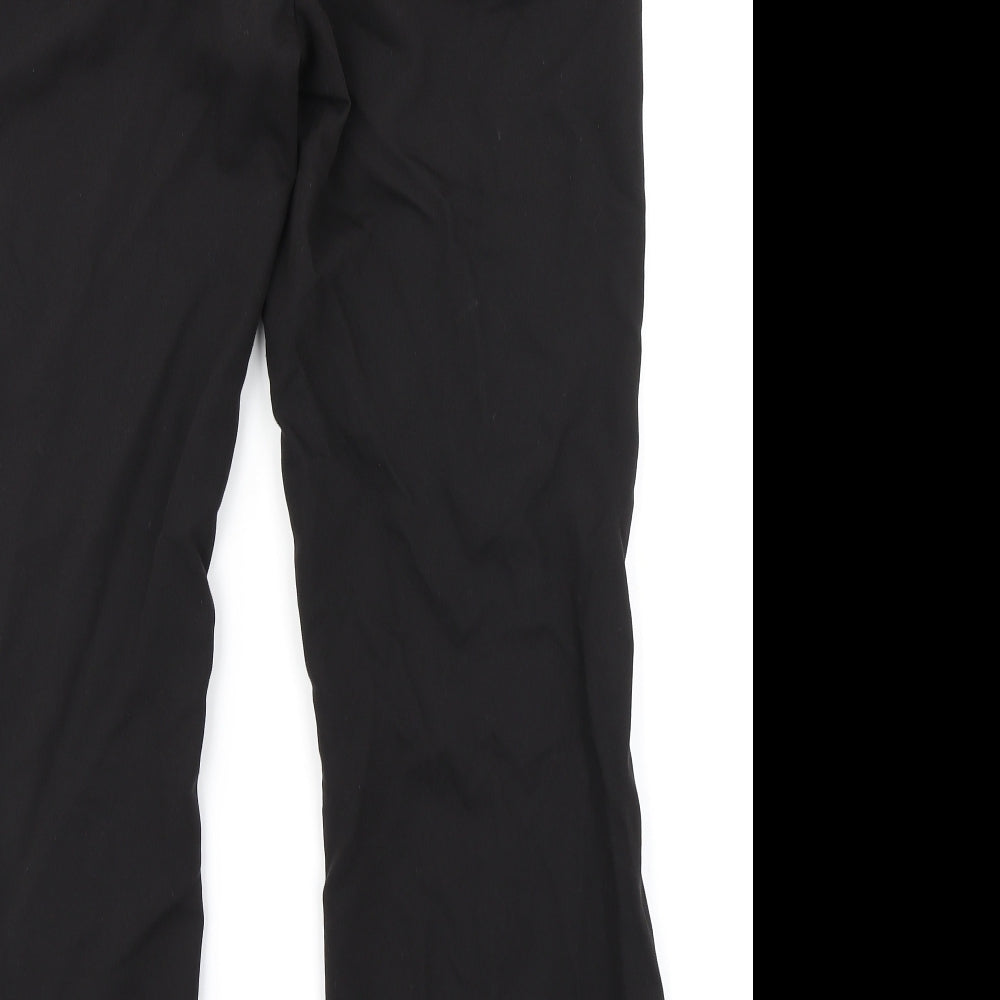 Red Herring Womens Black Trousers Size 10 L28 in