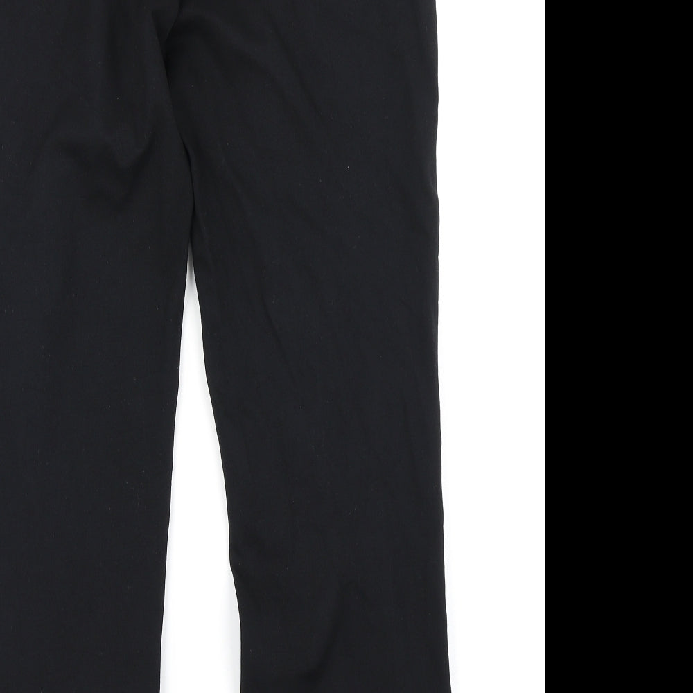 M&S Collection Womens Black Trousers Size 10 L25 in