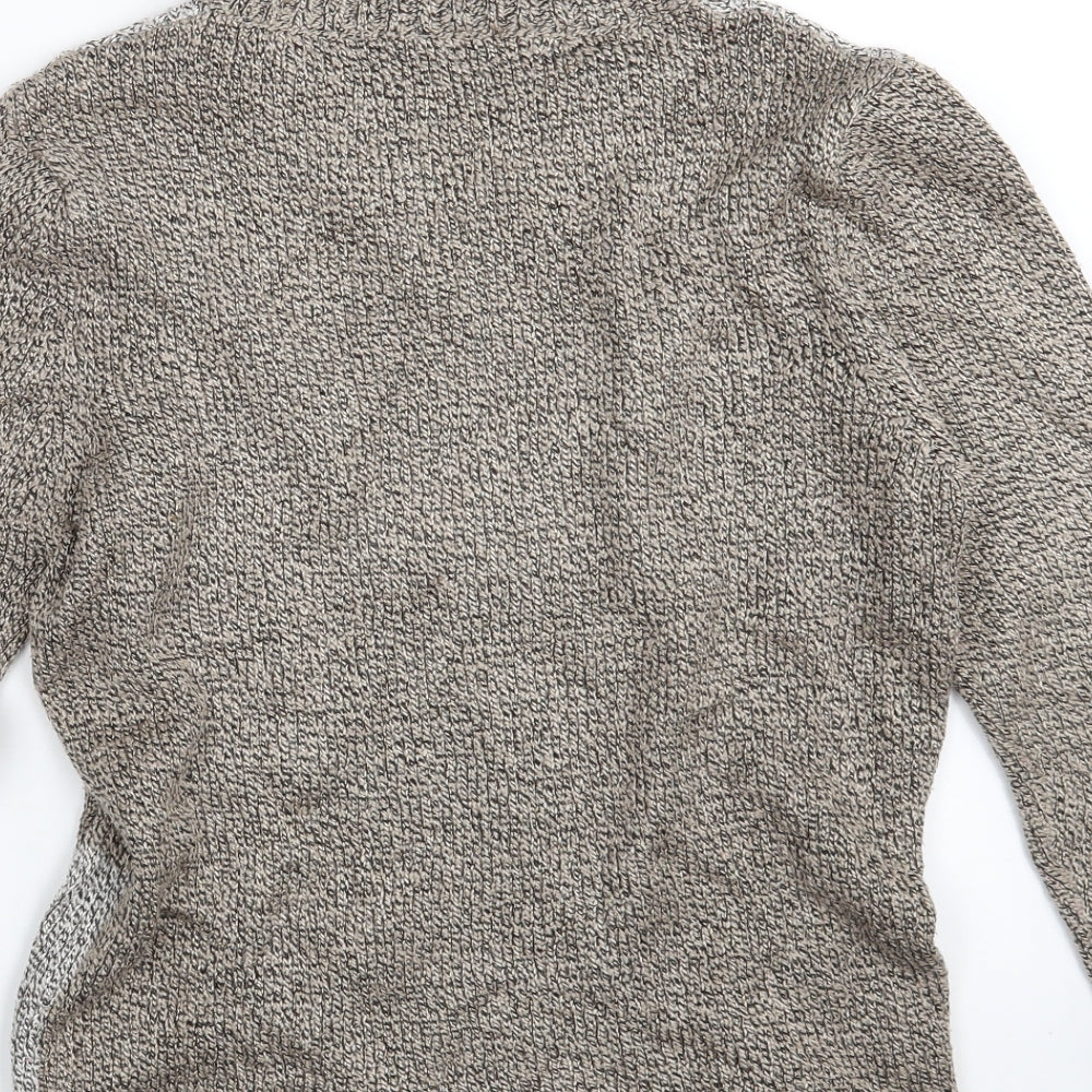 Bonmarché Womens Beige Pullover Jumper Size S