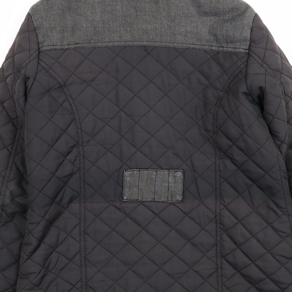 Primark Womens Black Jacket Coat Size 10