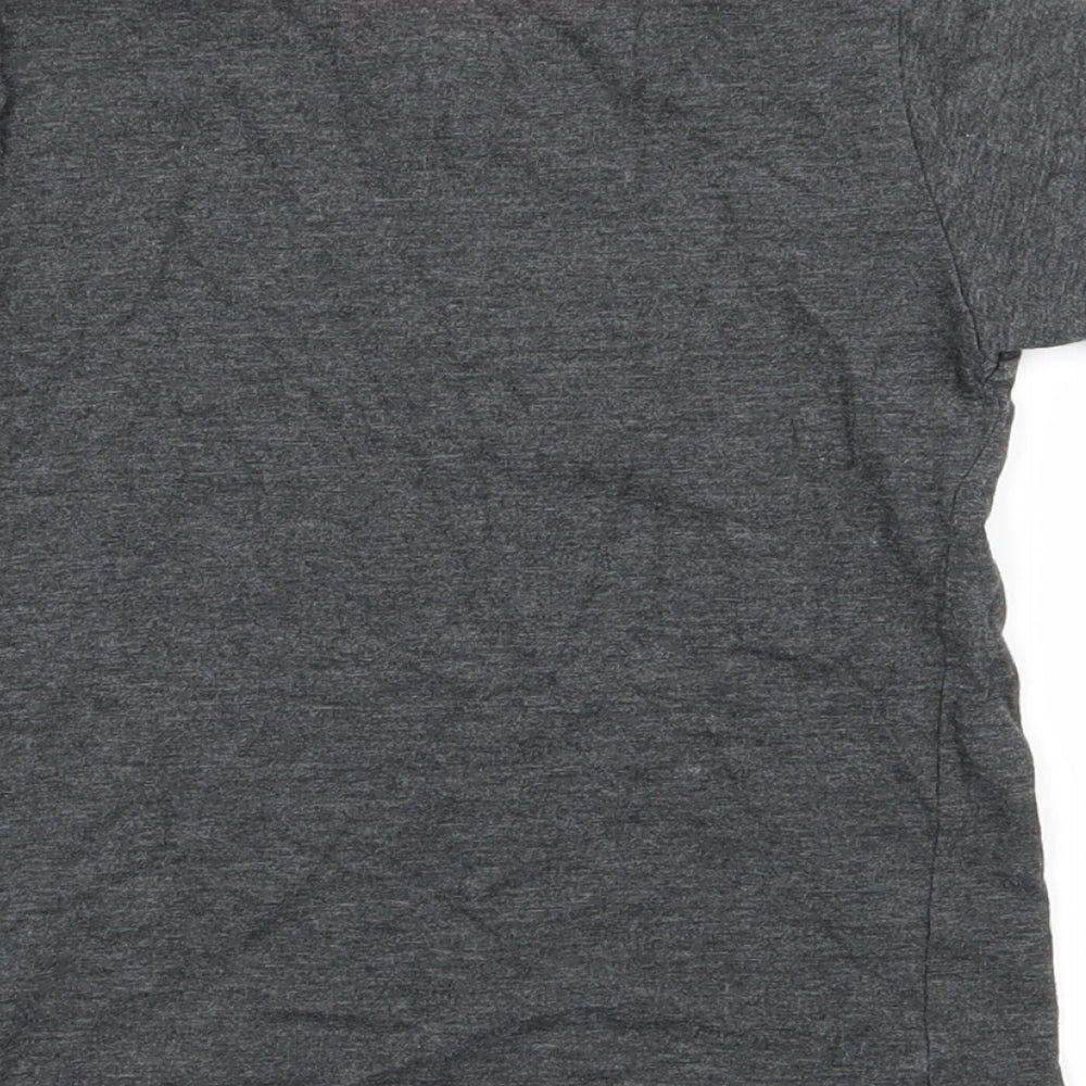 NEXT Girls Grey Basic T-Shirt Size 3 Years