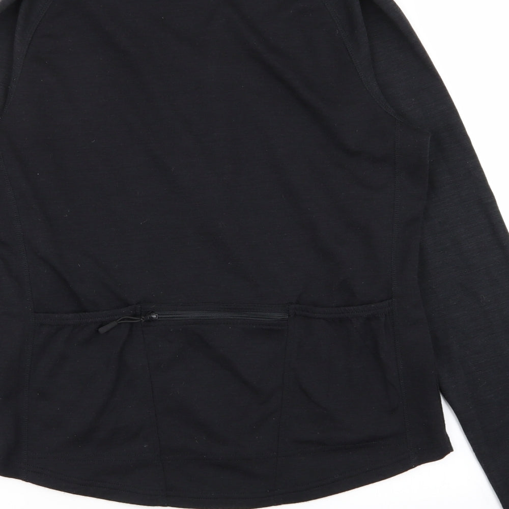 Crane Mens Black Pullover Jumper Size M
