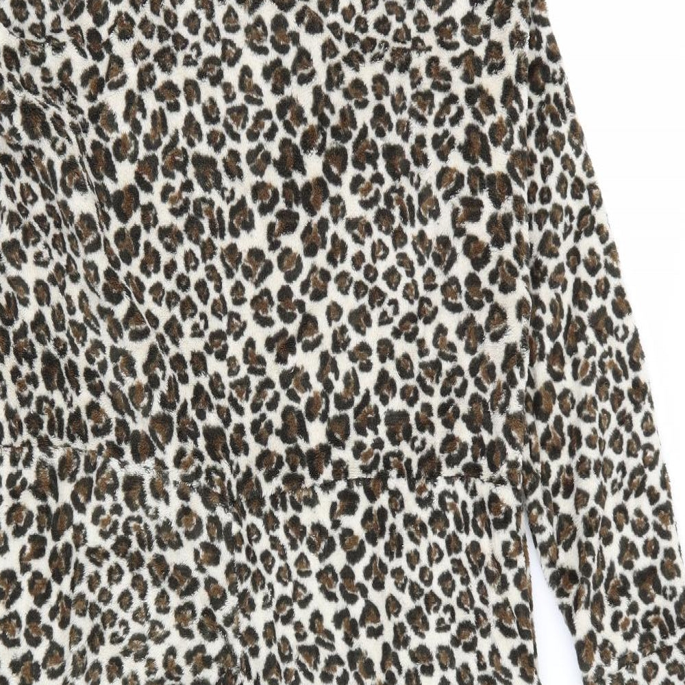 Dunelm Womens Multicoloured Animal Print Top One Piece Size S