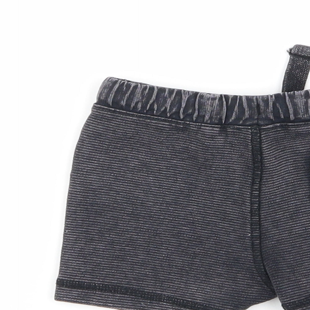 fred and flo Boys Grey Tie Dye Capri Trousers Size 3-6 Months