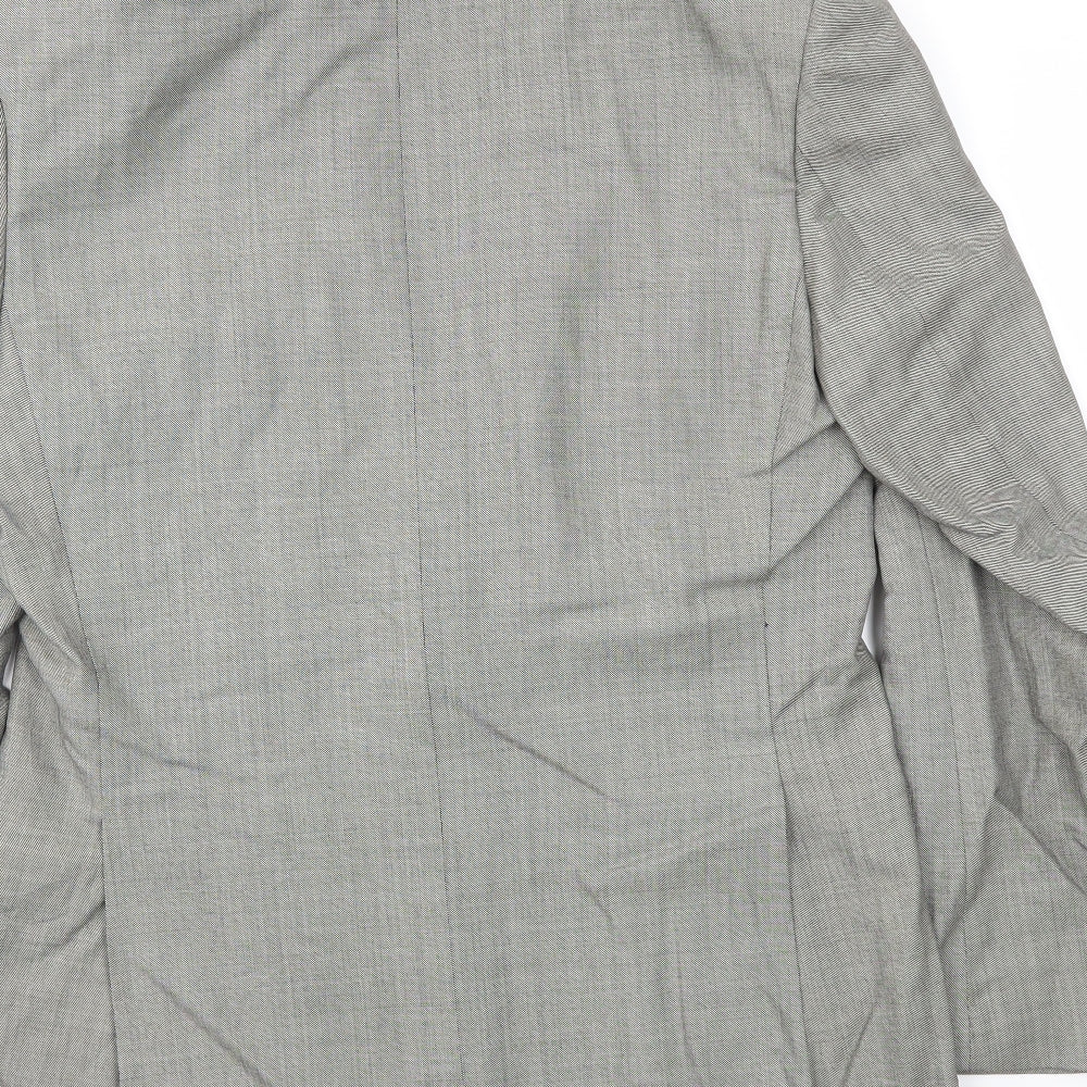 Marks & Spencer Mens Grey Jacket Blazer Size 38