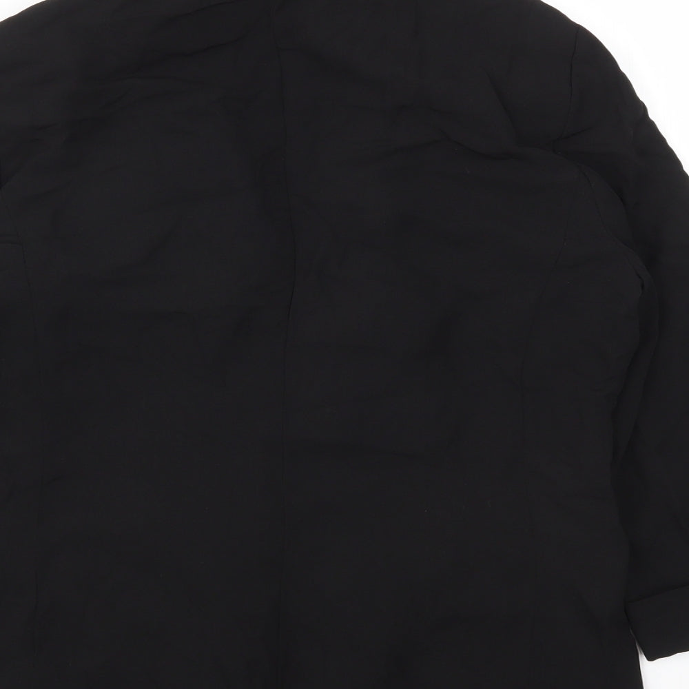 New Look Womens Black Jacket Blazer Size 14