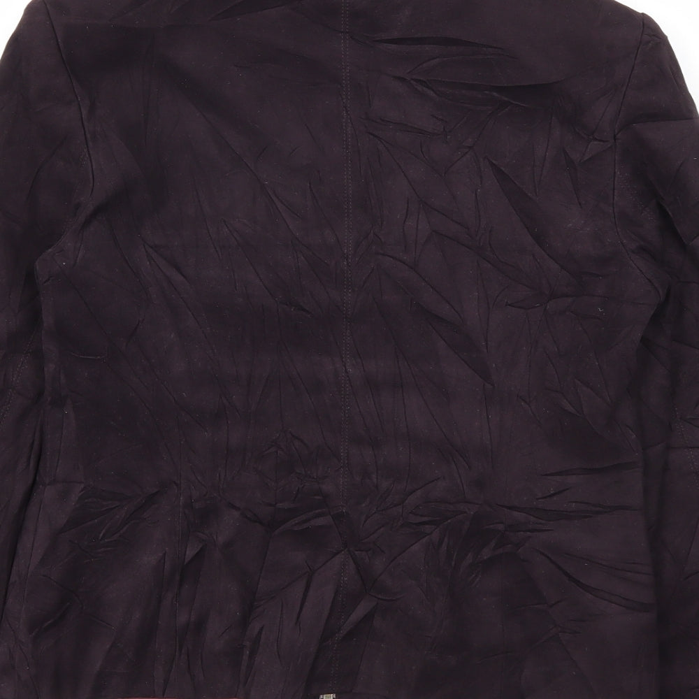 NEXT Womens Purple Jacket Coat Size 12