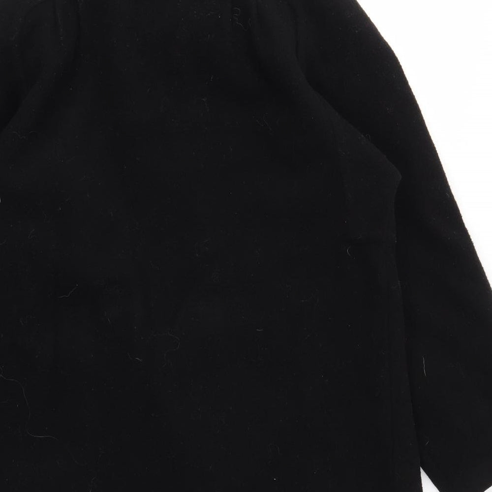 Debenhams Womens Black Jacket Coat Size 10