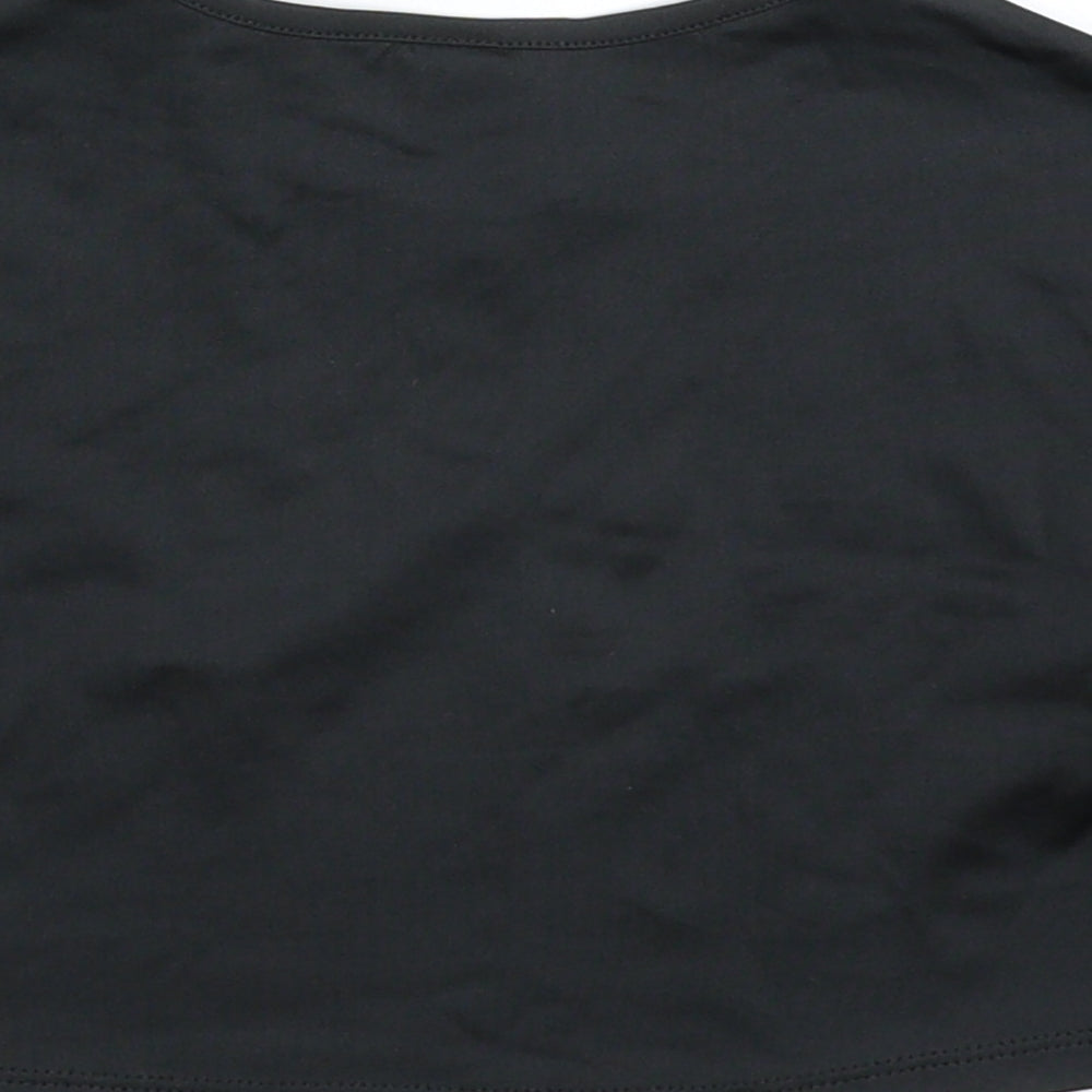 TU Girls Black Basic T-Shirt Size 5 Years