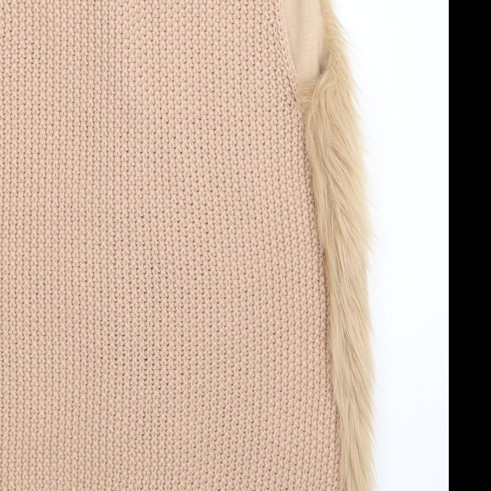Atmosphere Womens Beige Jacket Coatigan Size S