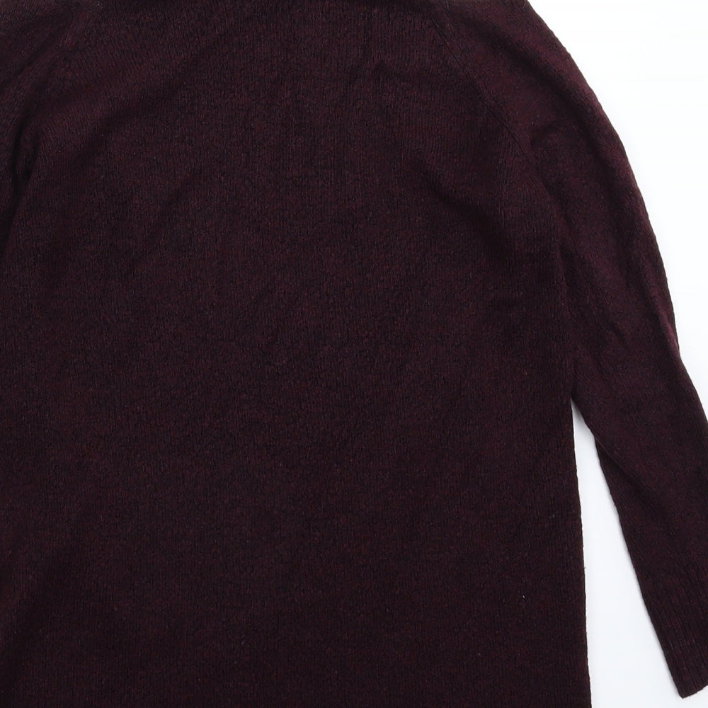 New Look Womens Brown Knit Pullover Jumper Size S