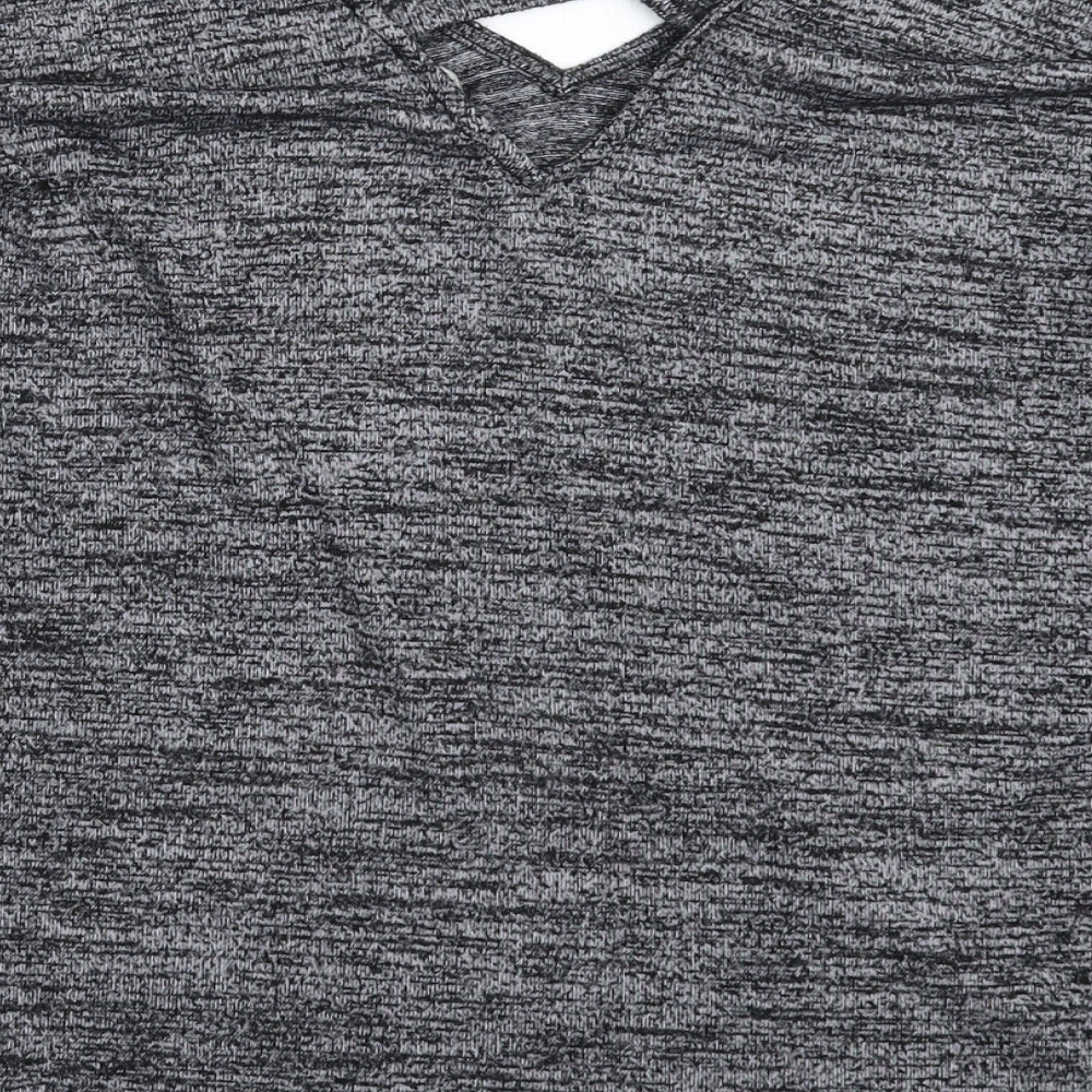 F&F Womens Grey Knit Pullover Jumper Size 6