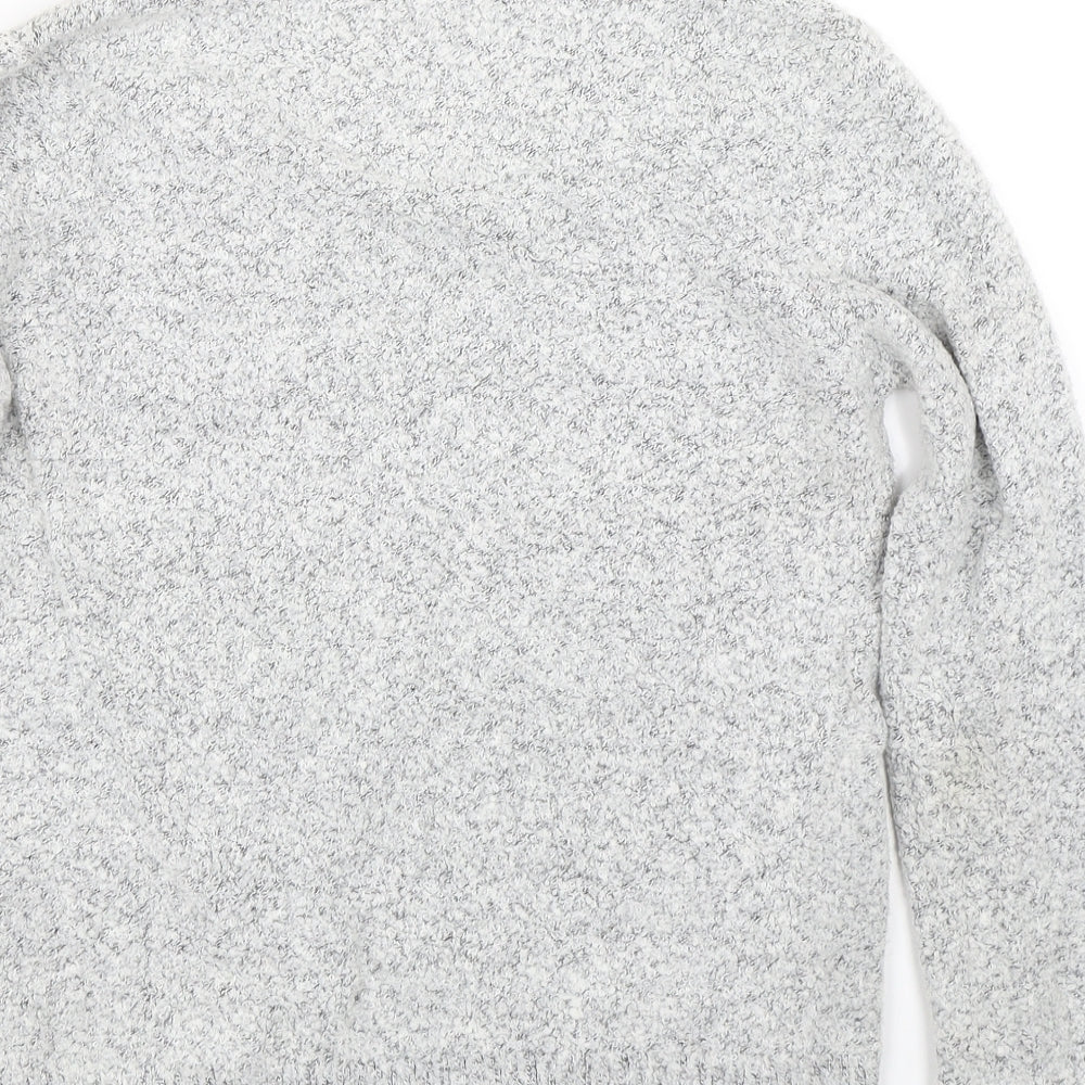M&Co Womens Grey Pullover Jumper Size 12