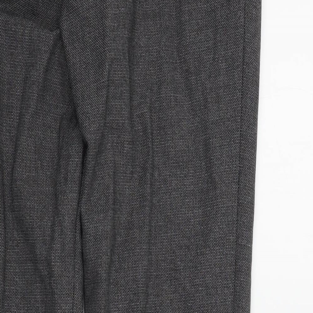 Marks & Spencer Womens Grey Trousers Size 32 L30 in