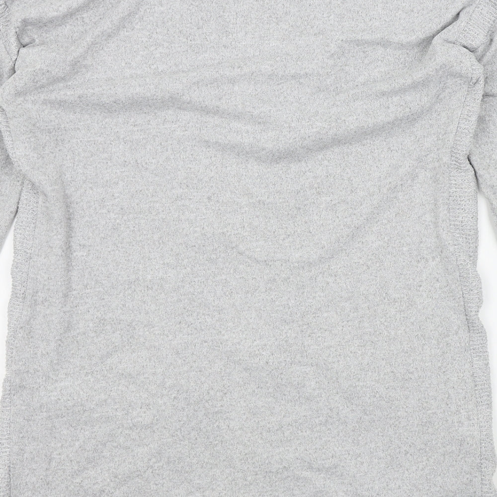 Marks & Spencer Womens Grey Cardigan Jumper Size 12