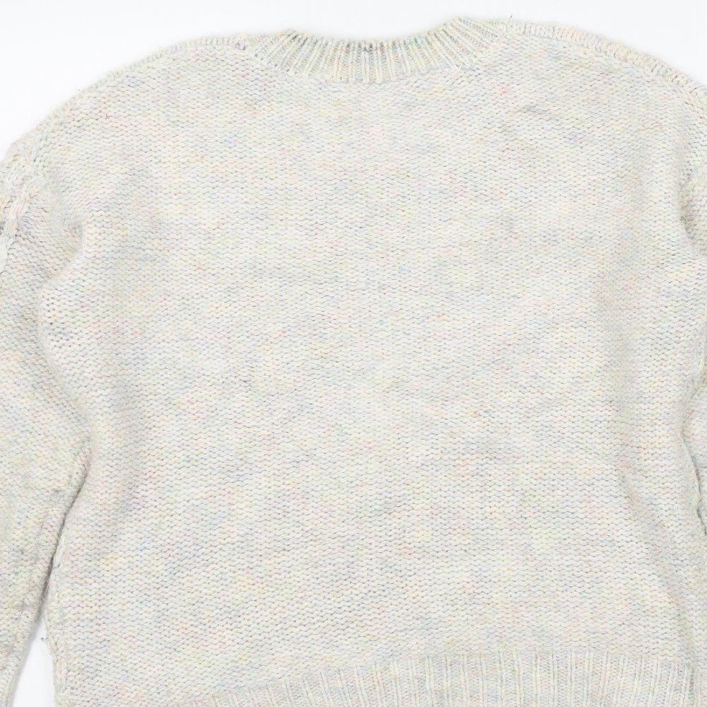 pep&co Womens Multicoloured Pullover Jumper Size S