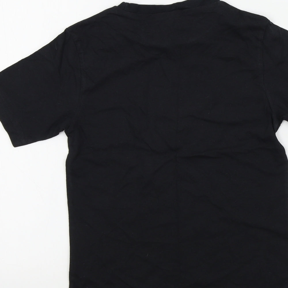 Liverpool FC Boys Black Basic T-Shirt Size 7-8 Years - Liverpool FC