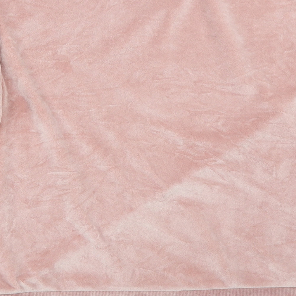 George Womens Pink Pullover Sweatshirt Size 12