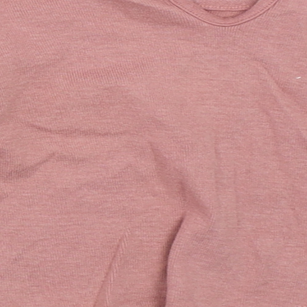 George Girls Pink Basic T-Shirt Size 3-6 Months