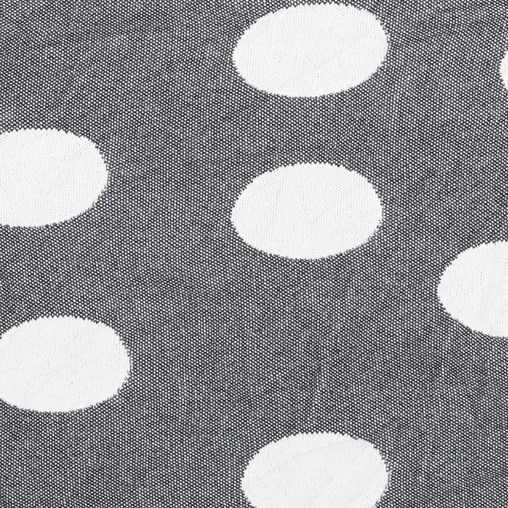 Marks & Spencer Womens Blue Polka Dot Pullover Jumper Size 18