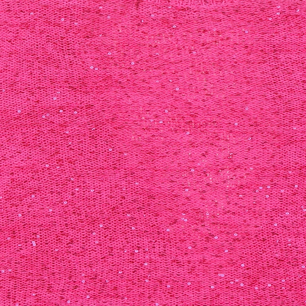 Savoir Womens Pink Wrap Jumper Size 12
