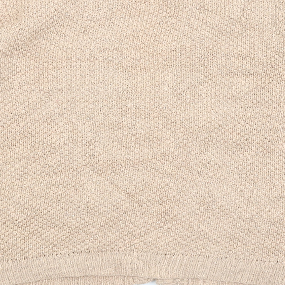 George Womens Pink Wrap Jumper Size 14