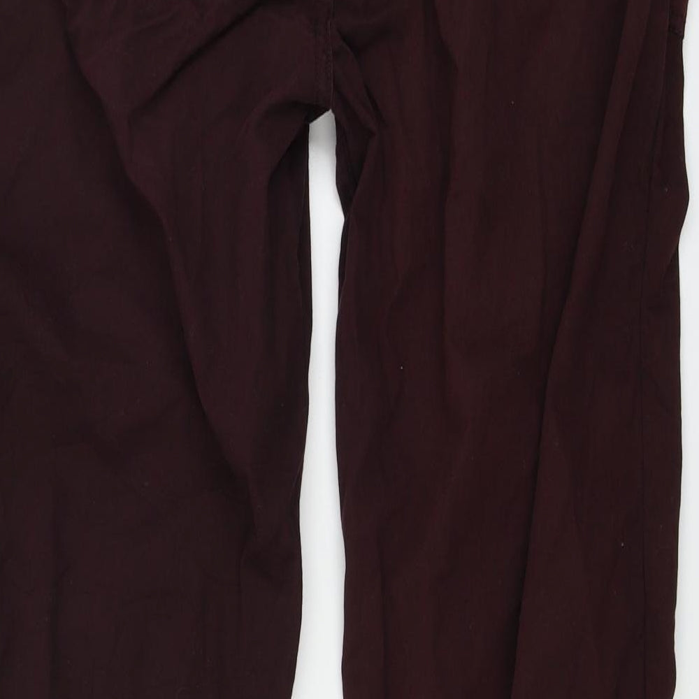 somona Womens Purple Trousers Size 16 L25 in
