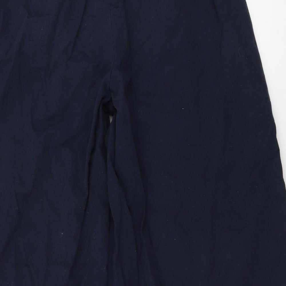 ASOS Womens Blue Trousers Size 10 L21 in