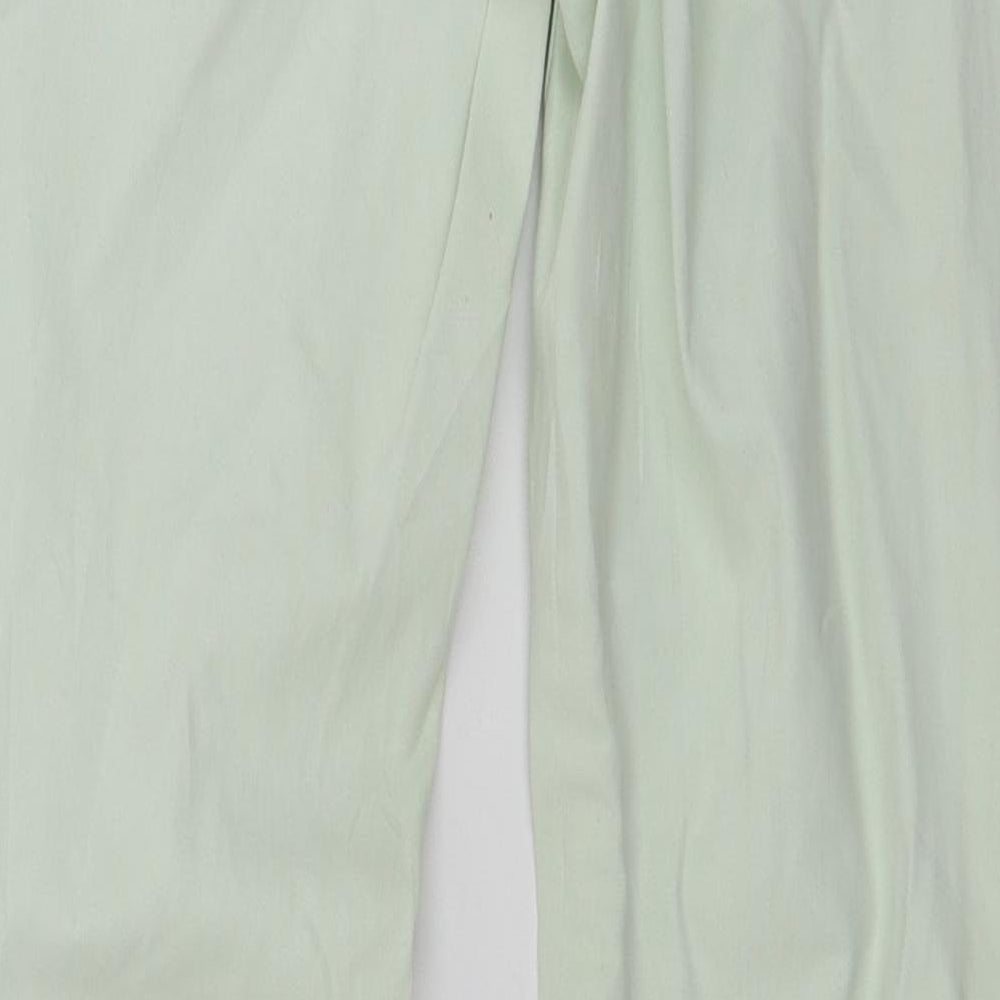 Preworn Womens Green Straight Jeans Size 28 in L25 in
