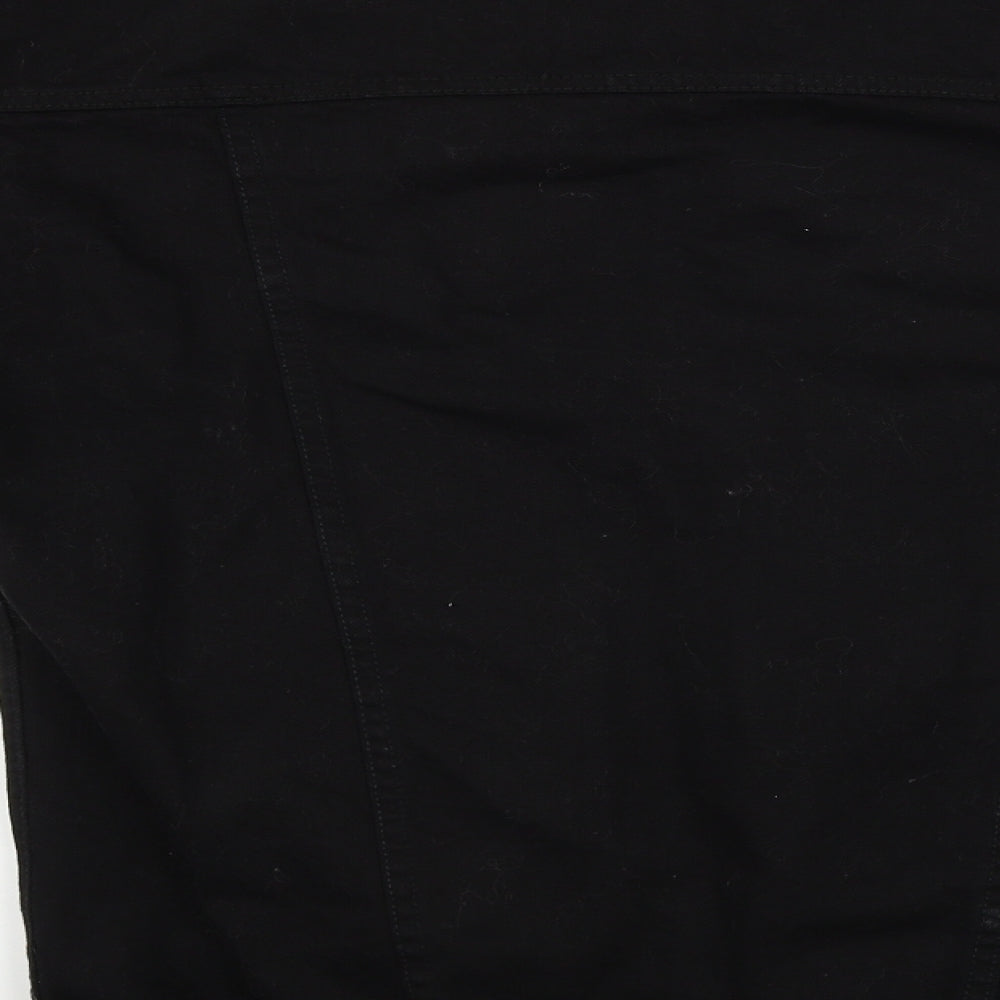 Boohoo Womens Black Jacket Coat Size 8