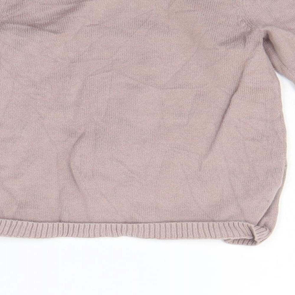 TU Girls Pink Pullover Jumper Size 3-6 Months - bunny