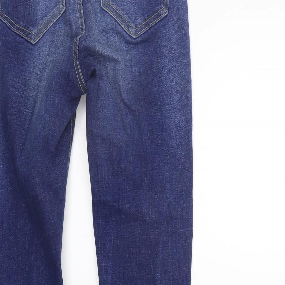 deniem & co Womens Blue Straight Jeans Size 8 L27 in