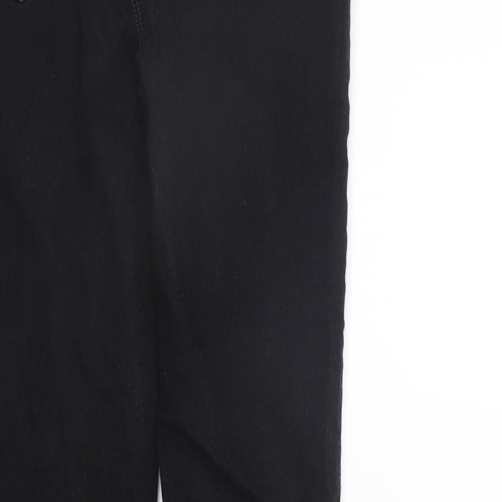 pe&co Womens Black Jegging Trousers Size 10 L27 in
